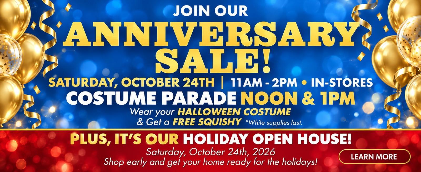 Anniversary Sale 