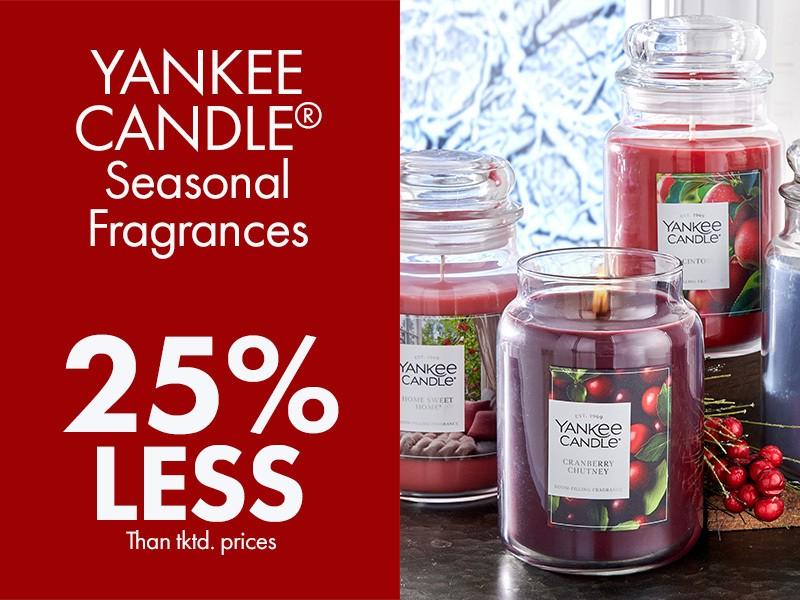 YANKEE CANDLE® Seasonal Fragrances