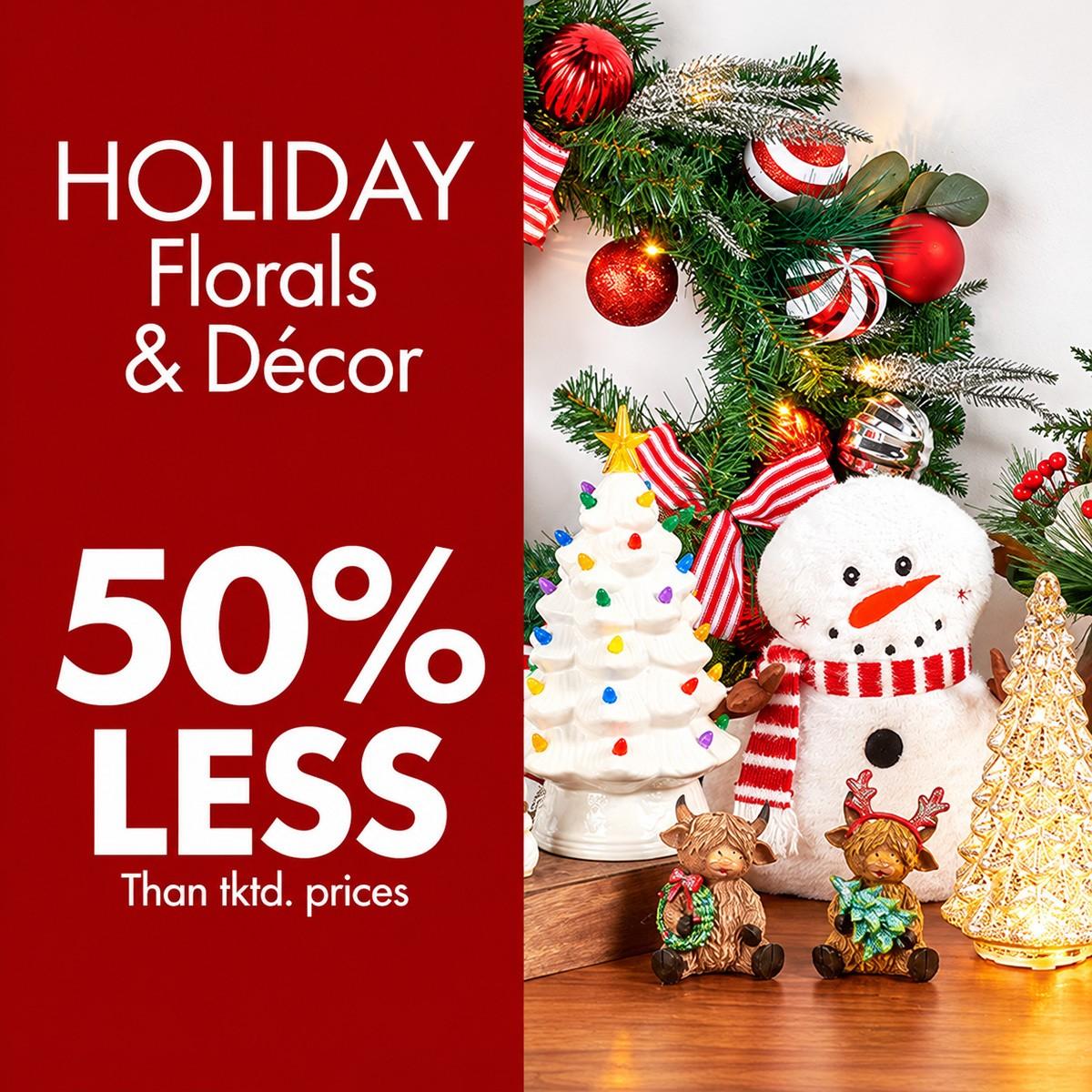 Holiday Florals & Décor