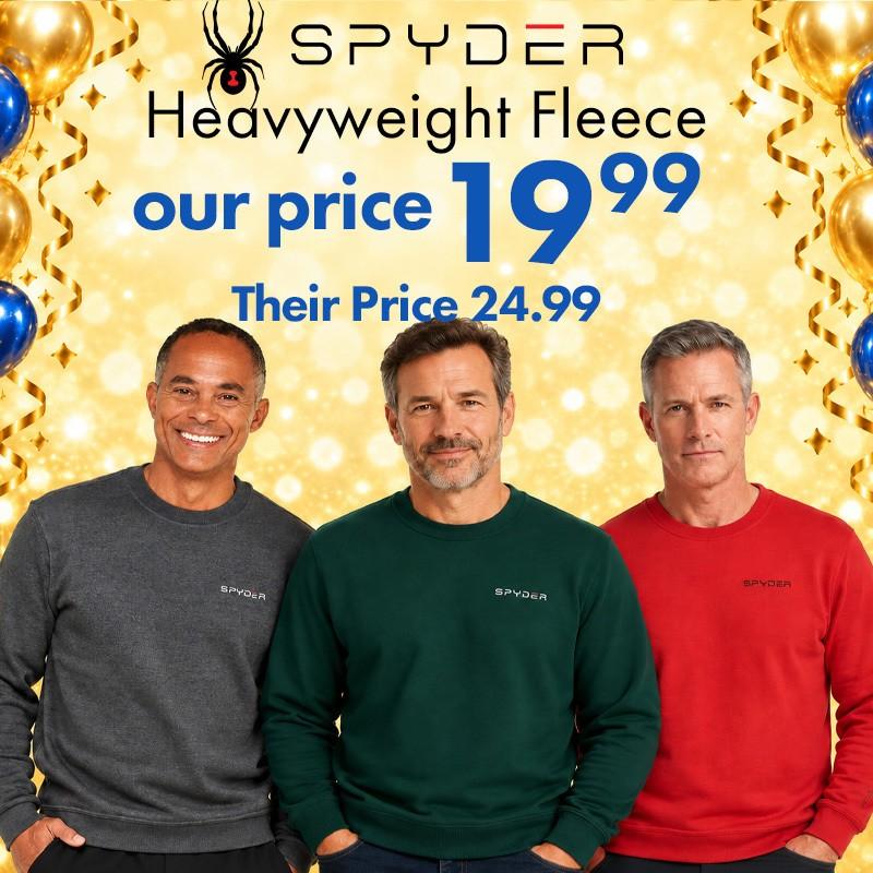Mens SPYDER® Heavyweight Fleece