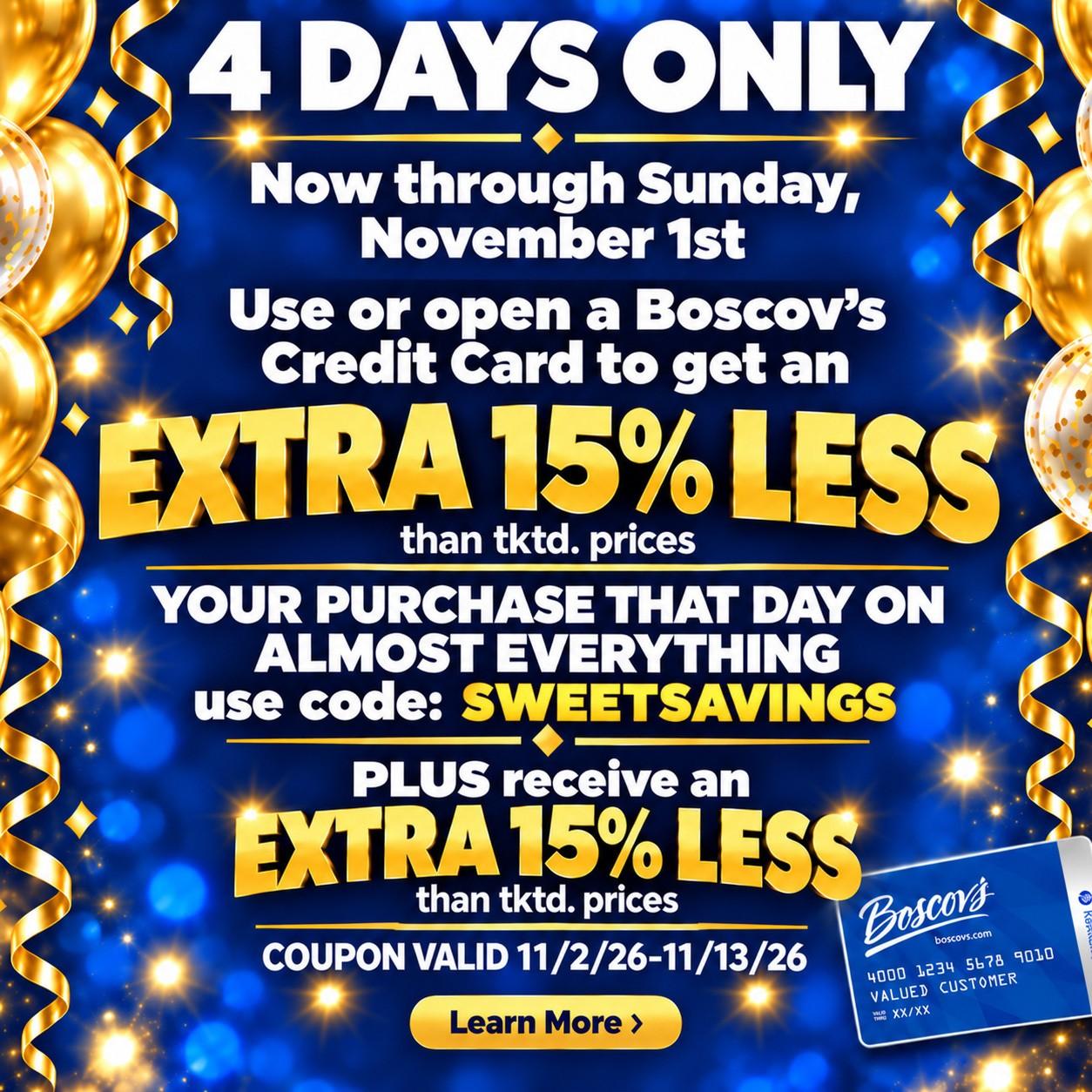 Double the Discount