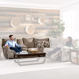 Catnapper Elliott Oversized Left Side Facing Sectional