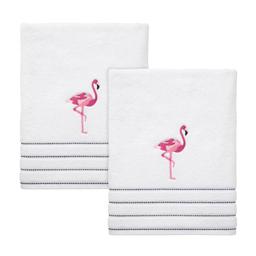 IZOD® Flamingo 2pk Bath Towel Collection