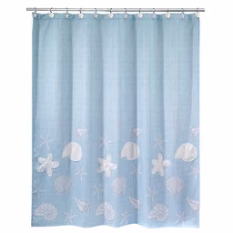 Avanti Sequin Shells Shower Curtain