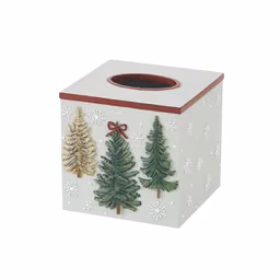 Avanti Snowy Pines Tissue Cover