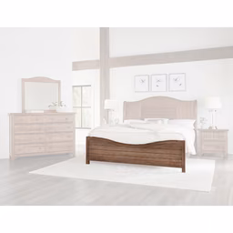 Vaughan-Bassett Cool Farmhouse Sleigh Footboard