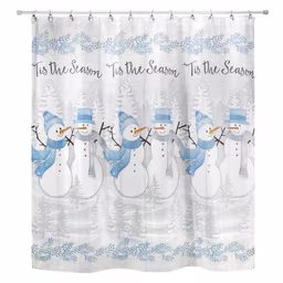 Avanti Frosty Friends Shower Curtain