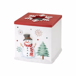 Avanti Winter Snowman Tissue Cover